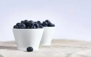 bowl of blueberries