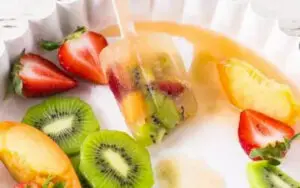 homemade fruit popsicles